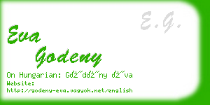 eva godeny business card